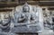 Details of reliefs in Prambanan Hindu temple