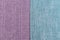 Details of a texture of a blue and purple striped fabric, tablecloth texture, fabrics made by natural dyeing process.