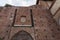 Details to the Sforzesco castle and its beautiful medieval walls