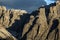 Details of Tofane alps dolomite, Veneto, Cortina, Italy