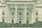 details of the twenty American dollar banknote