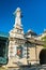 Details of the University Bridge across the Rhone in Lyon, France