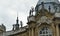 Details of Vajdahunyad Castle, beautiful architecture, Budapest, Hungary