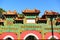 Details of the Xiangshan Zongjing Dazhao temple in Beijing, China.