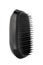 A detangler hairbrush isolated on white. A comb for detangling and caring for hair and scalp. Accessory for a lather shampoo and