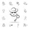 detective avatar sketch style icon. Detailed set of profession in sketch style icons. Premium graphic design. One of the