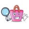 Detective Beach picnic bag on character shape