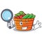 Detective fruit basket character cartoon