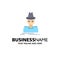 Detective, hacker, incognito, spy, thief Flat Color Icon Vector