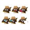 Detective plane chocolate gummy candy cute cartoon character holding magnifying glass