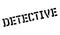 Detective rubber stamp