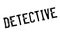 Detective rubber stamp