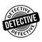 Detective rubber stamp