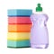 Detergent for utensils and sponges for washing dishes