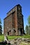 Deteriorating old grain elevator