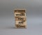 Determination symbol. Wooden blocks with words Determine where you are going. Beautiful grey background. Business and Determine