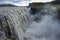 Detifoss waterfall. on of the best attraction in Iceland. Dettifoss is the most powerful waterfall on Iceland and in the whole Eu