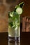 Detox Cucumber and mint drink