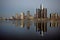 Detroit at Daybreak Panoramic November 2015