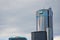 DETROIT, MI - AUG 21, 2016: General Motors Building, GM Headquarters aka Renaissance Center in downtown Detroit.