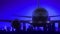 Detroit Michigan USA America Airplane Take Off Moon Night Blue Skyline Travel