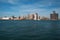 Detroit Skyline Across The Detroit River From Canada November 2016