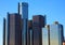 Detroit Skyline Motor City tallest buildings in Michigan