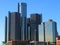 Detroit Skyline Motor City tallest buildings in Michigan