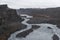 Dettifoss Waterfall in Iceland. River and Rocks