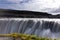 Dettifoss waterfall in Vatnajokull National Park in Northeast Iceland