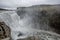 Dettifoss is a waterfall in VatnajÃ¶kull National Park in Northeast Iceland, and is reputed to be the most powerful waterfall