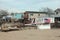 Devastated area in Breezy Point, NY three months after Hurricane Sandy