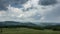 Developing thunderstorm over the Rhoen low mountain range