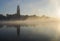 Deventer Ijssel and Fog