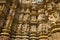 DEVI JAGDAMBA TEMPLE, South Wall - Sculptures, Western Group, Khajuraho, Madhya Pradesh, UNESCO World Heritage Site