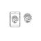 Device and fingerprint icons