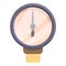 Device manometer icon, cartoon style