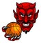 Devil Basketball Sports Mascot