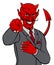 Devil Business Man