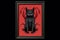 the devil Cat Tarot card illustration generative ai