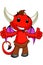 Devil Character - Two Thumbs Up