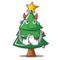 Devil Christmas tree character cartoon
