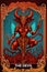 Devil. Esoteric Tarot card. Digital printable illustration