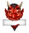 Devil Head Blank Sign