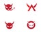 Devil horn Vector icon