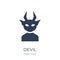 Devil icon. Trendy flat vector Devil icon on white background fr