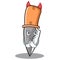 Devil knife character cartoon style