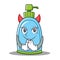 Devil liquid soap character cartoon