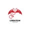 Devil logo vector icon template