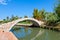 Devil's bridge over a Venetian Canal, Torcello, Venice, Italy